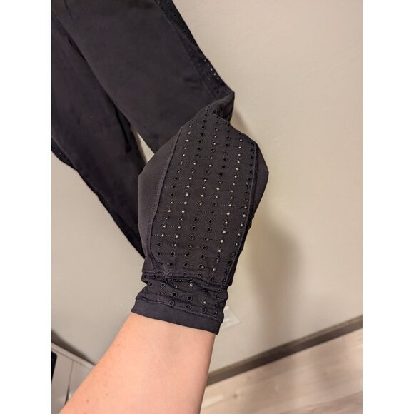 Prana Black Leggings With Side Eyelet Detailing Small Yoga Activewear - Picture 5 of 5